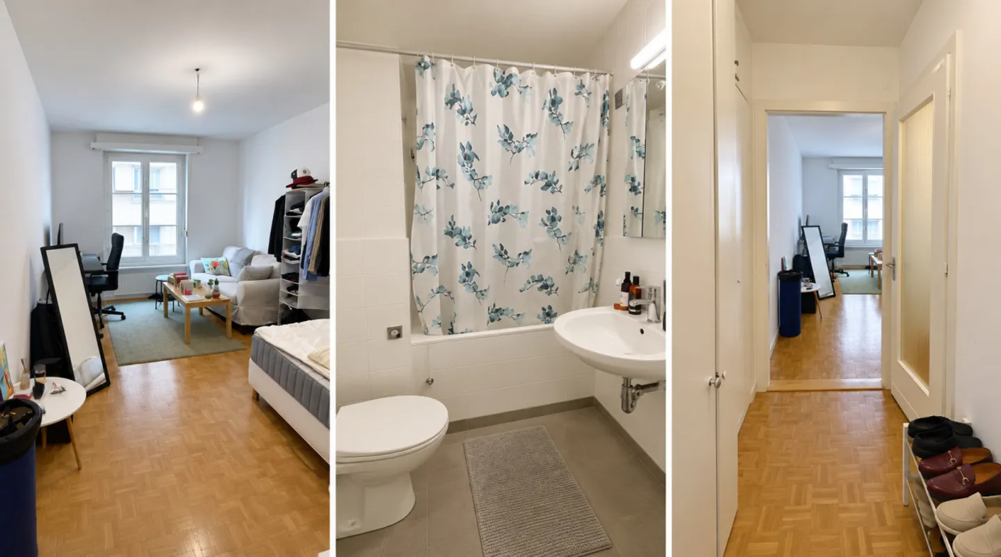 1.5 CHARMING ROOMS IN THE HEART OF OLD TOWN GENEVA - Photo 1 of 2