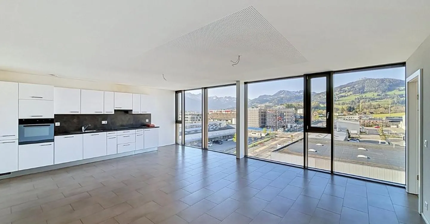 Magnificent 4.5 room apartment, very bright with a view of the Pre-Alps - Photo 2 of 11