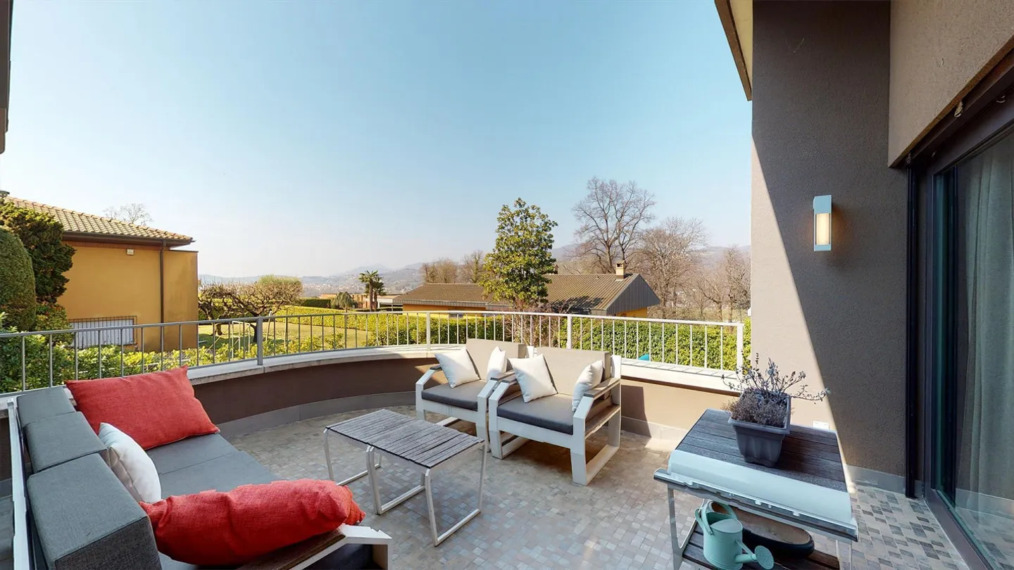 Mendrisio, raffinierte Einzelvilla mit Pool - Foto 21 von 30