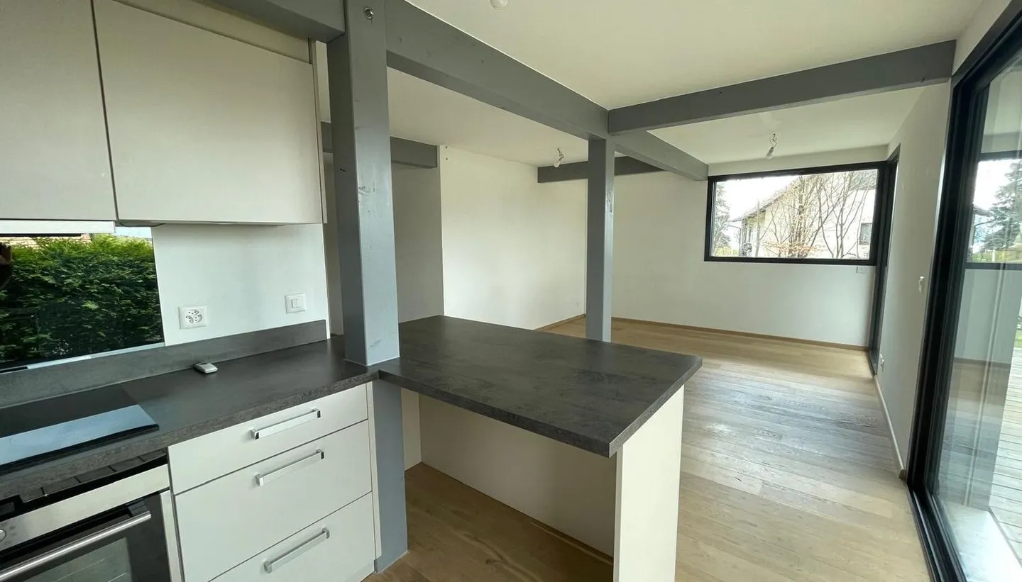 Appartamento con 3.5 stanze - Vista lago a Pont-la-Ville - Foto 4 di 9