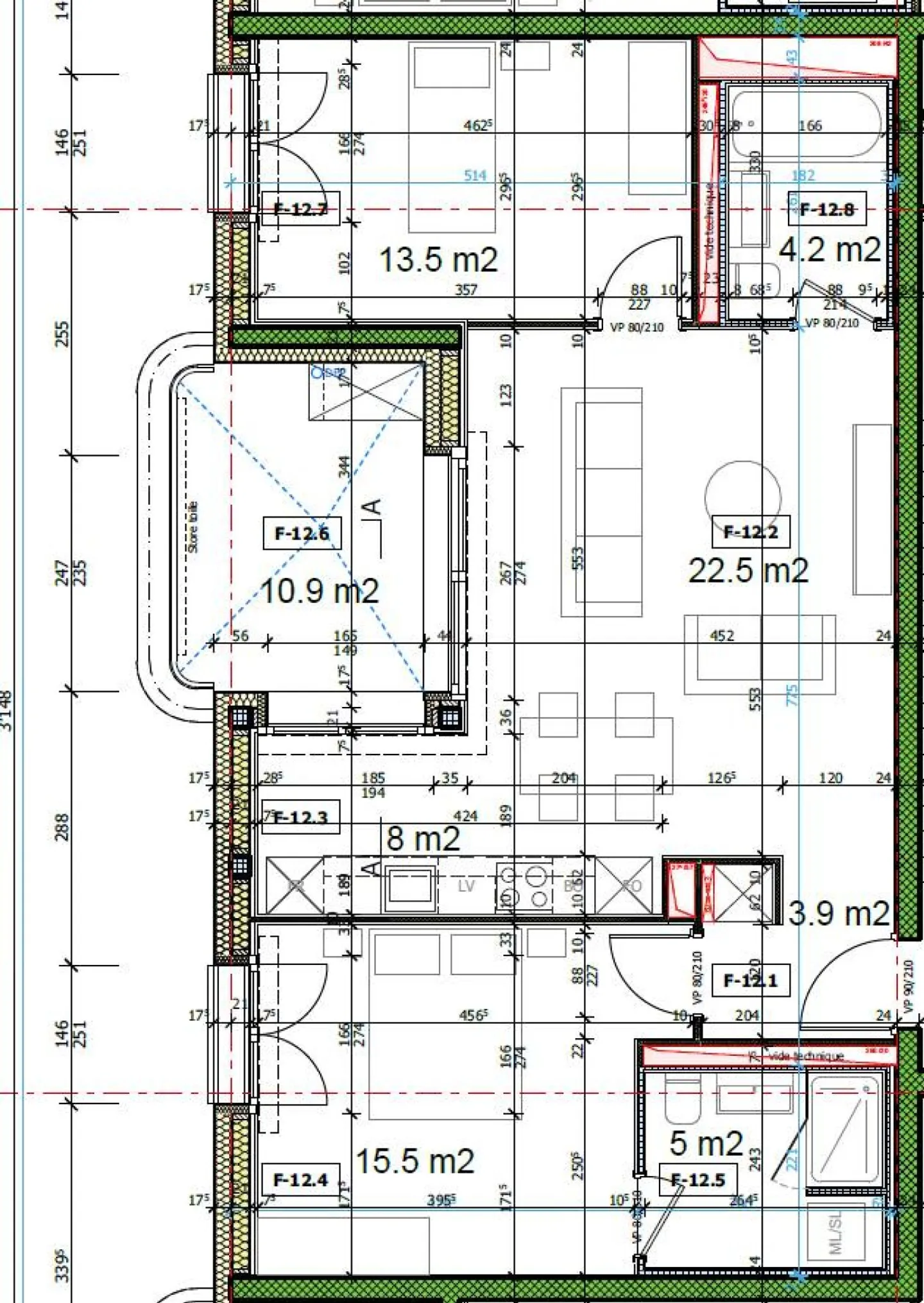 Prairie 2 - 3,5-Zimmer-Wohnung im 2. Stock - Foto 9 von 10