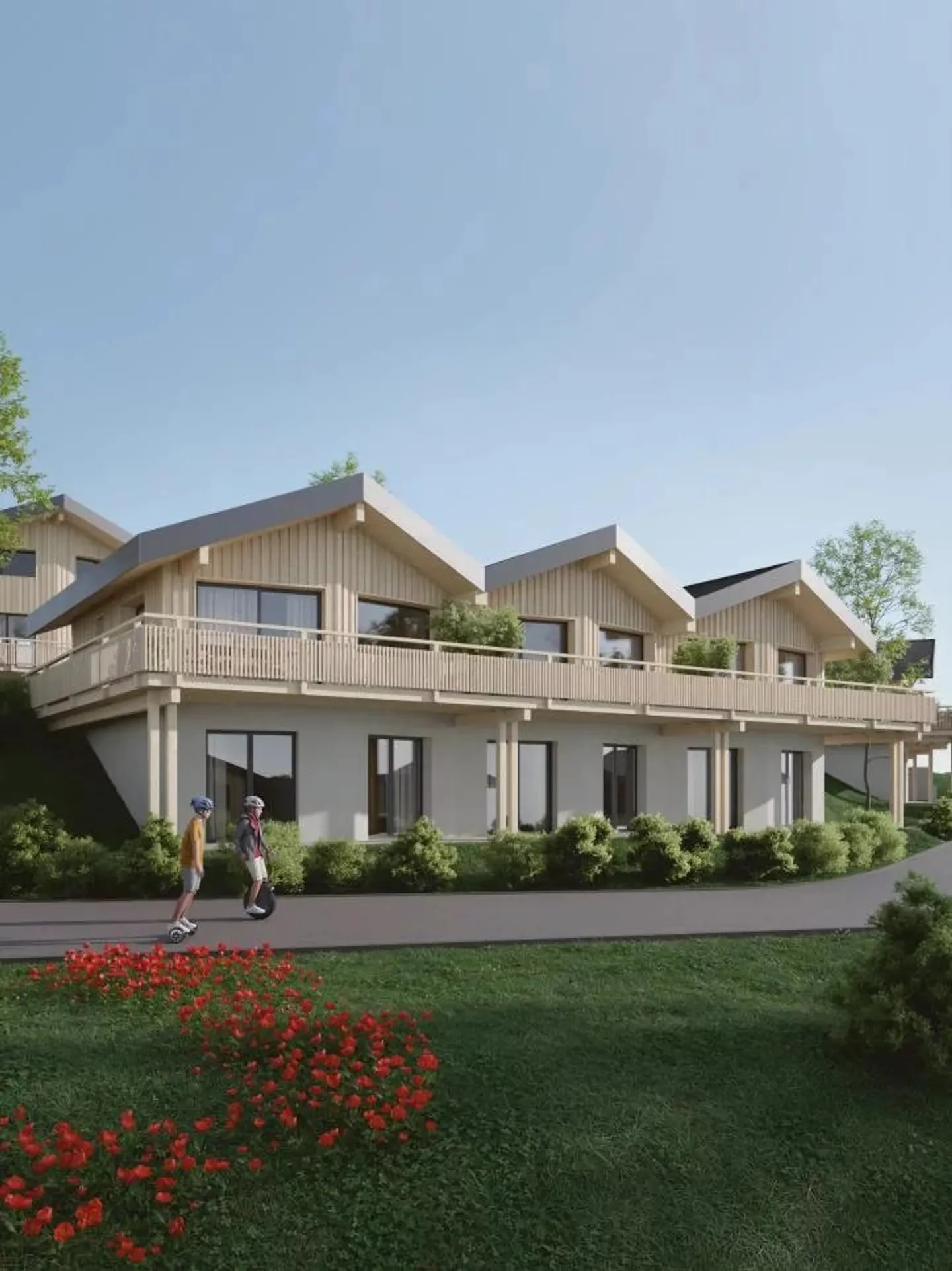 Zeitgenössische Chalets in Mollens Promotion Les Martelles - Foto 8 von 11