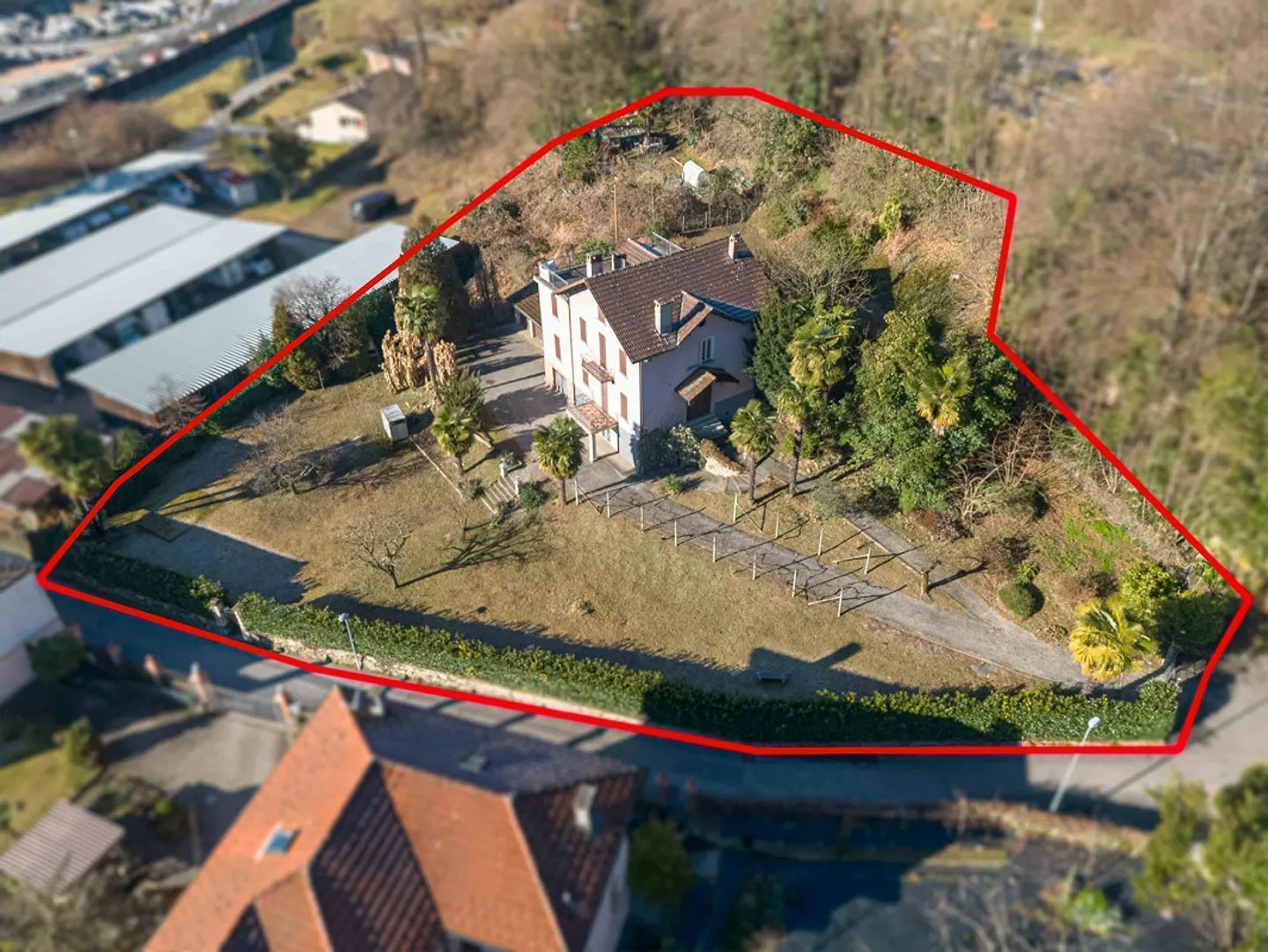 Baugrundstück in Pambio Noranco - Foto 2 von 7