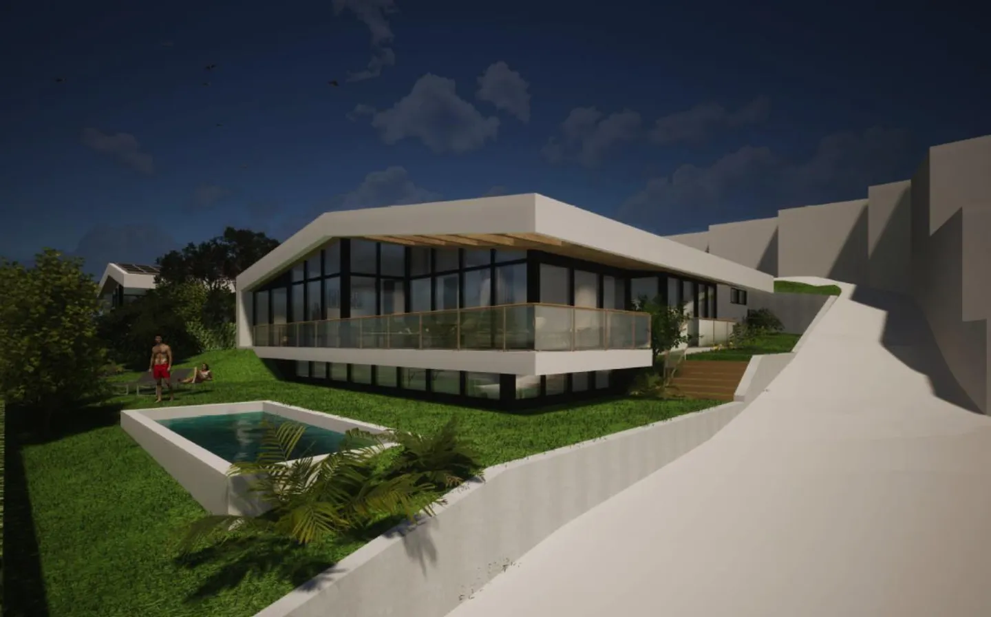 Villa mit Pool in Origlio - Foto 7 von 8