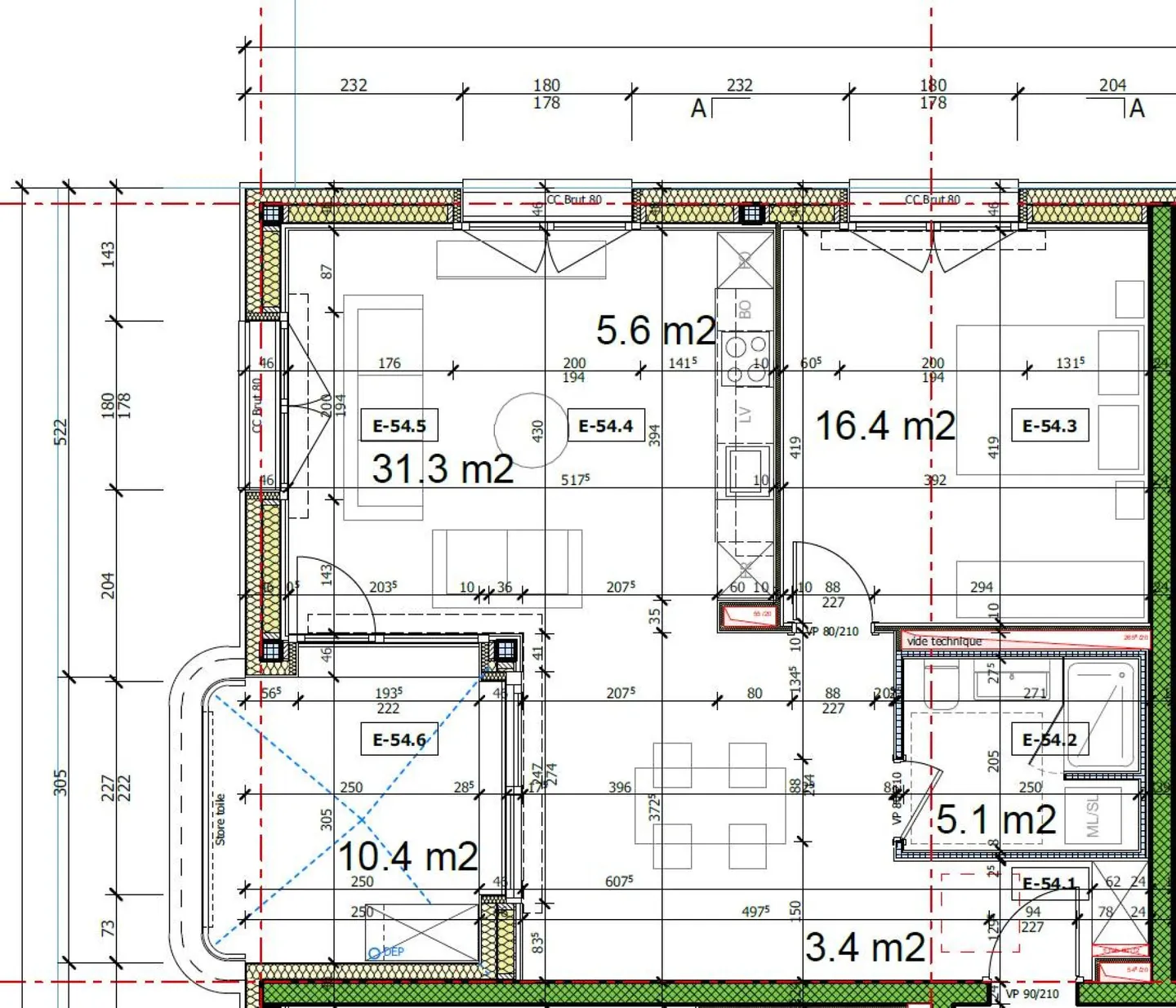 Prairie 2 - 2.5 room apartment on the top floor - Photo 9 of 10