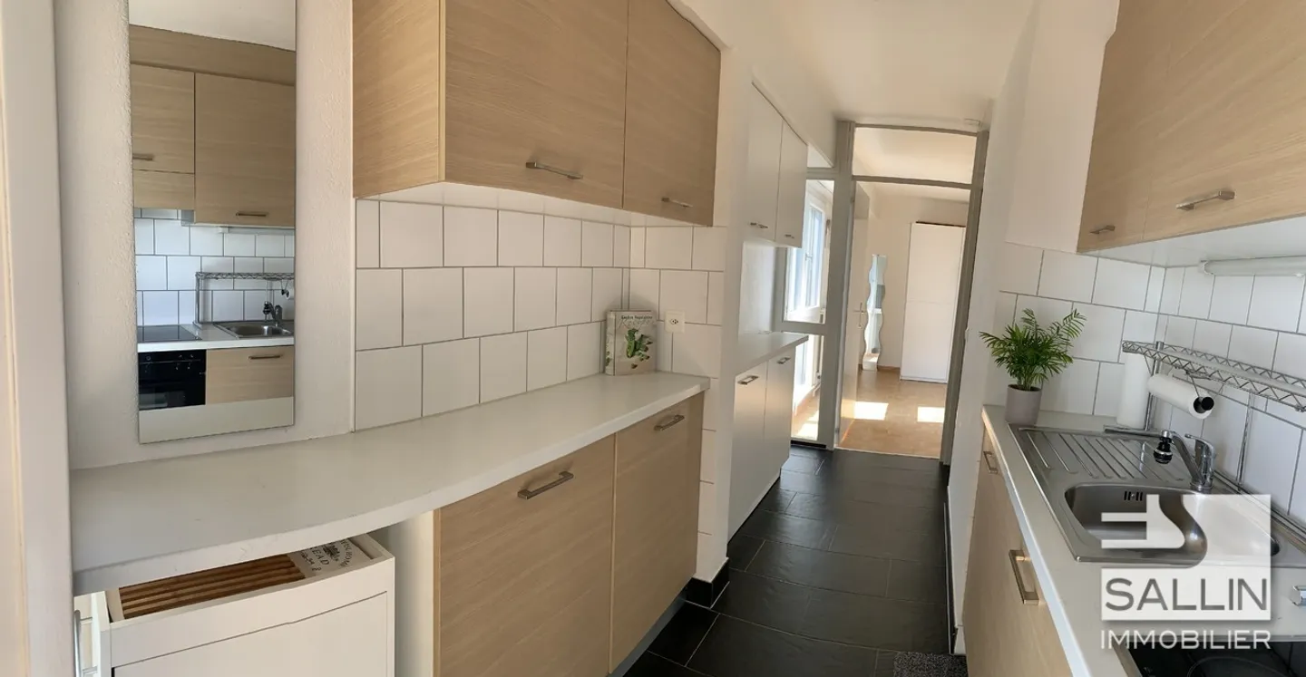 Appartamento ristrutturato di 2½ stanze con vista libera - Foto 2 di 13
