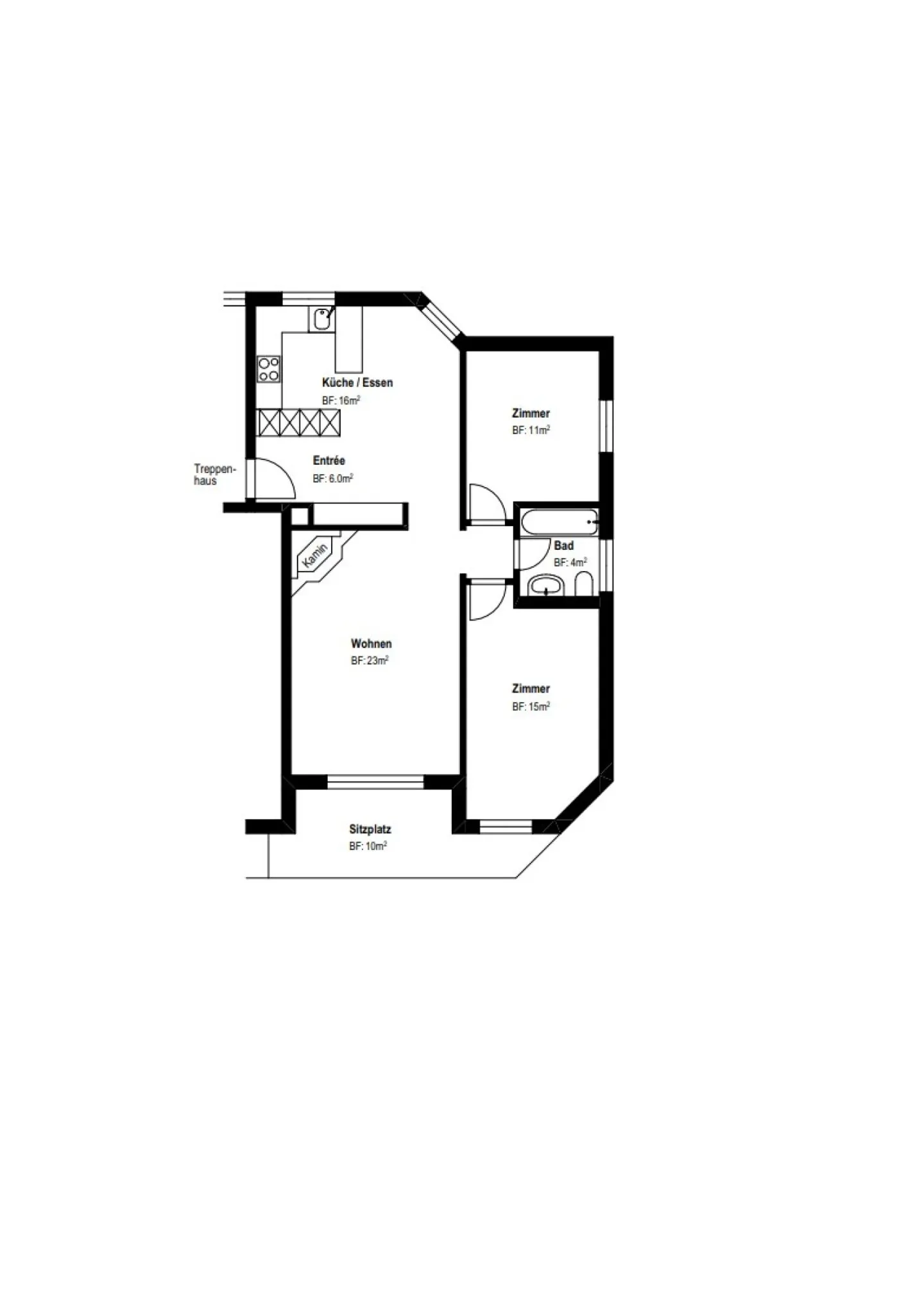Appartement de jardin 3,5 pièces dans un emplacement calme - Photo 18 sur 18