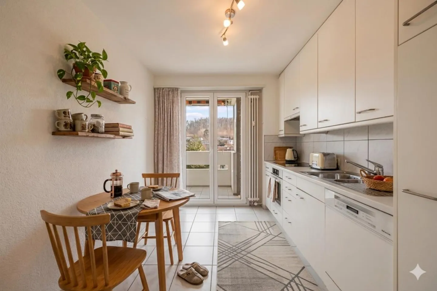 Trasferirsi e godere: Appartamento di 4 stanze ben curato con balcone e vista ampia - Foto 10 di 17