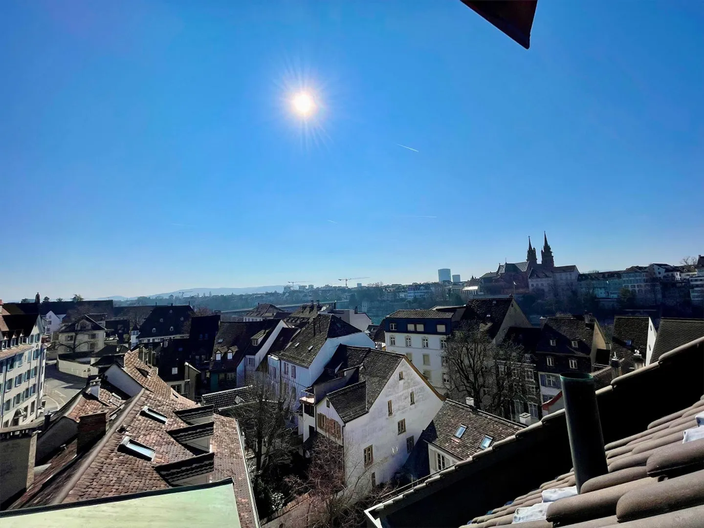 View over Basel! Modern 2.5-room maisonette penthouse 80m2 - Photo 4 of 13