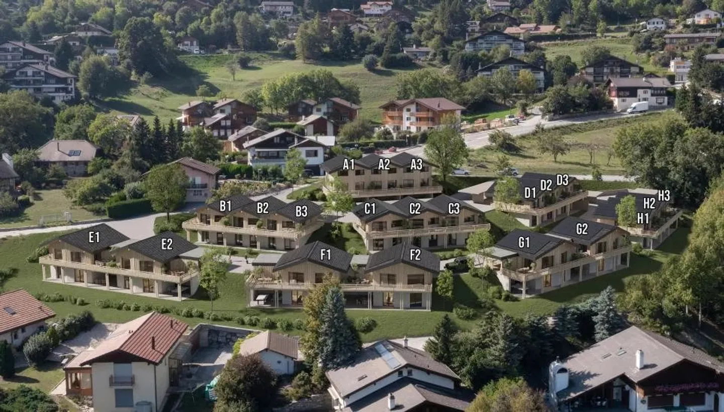Modern Chalets in Mollens Promotion Les Martelles - Photo 1 of 11