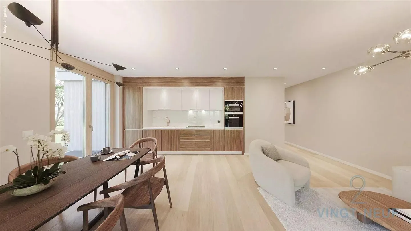 Appartements avec 4,5 pièces et jardin à Onex - Photo 2 sur 10
