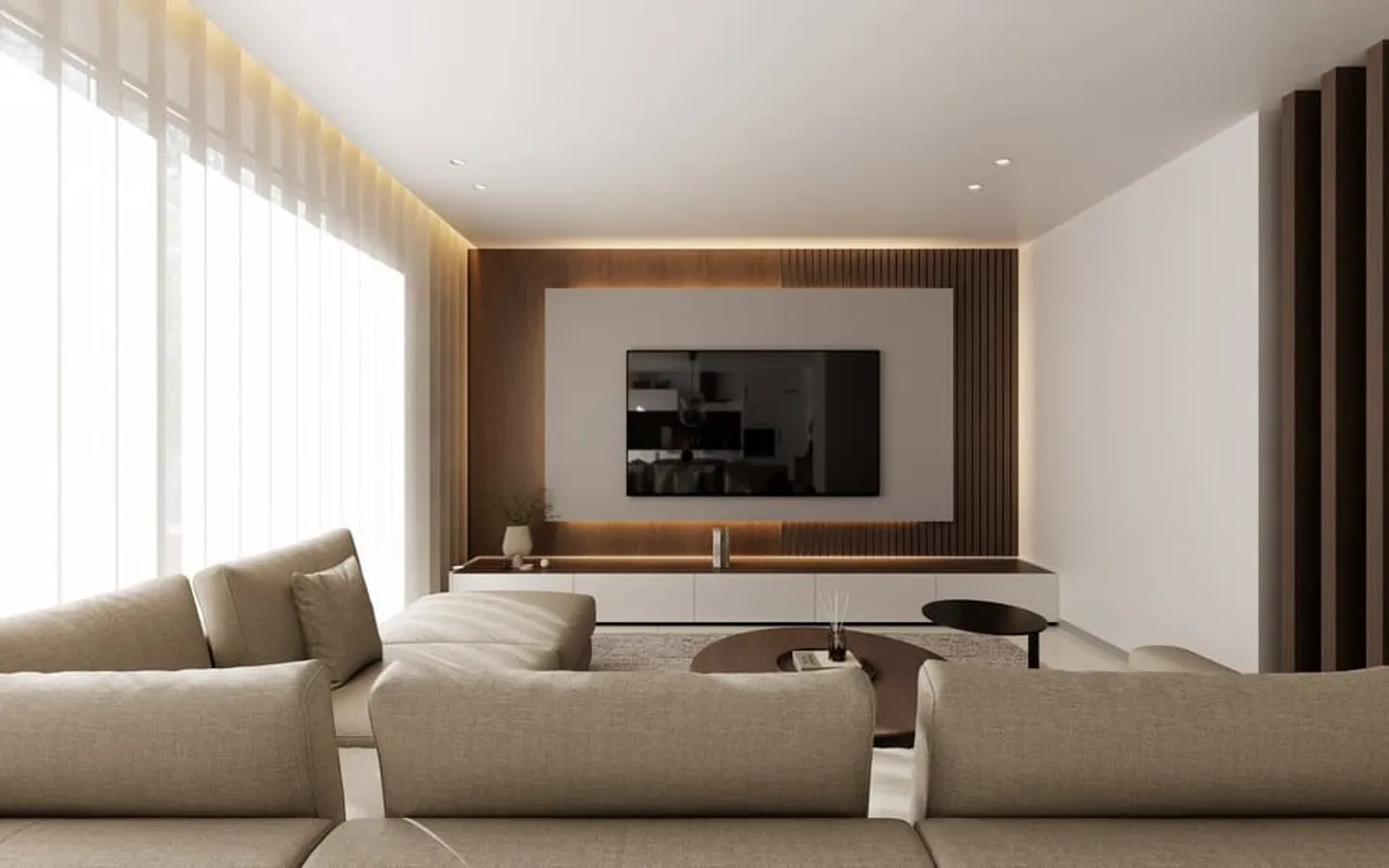 4,5 zeitgenössische Duplexwohnung - Chavannes-les-Forts - Foto 7 von 9