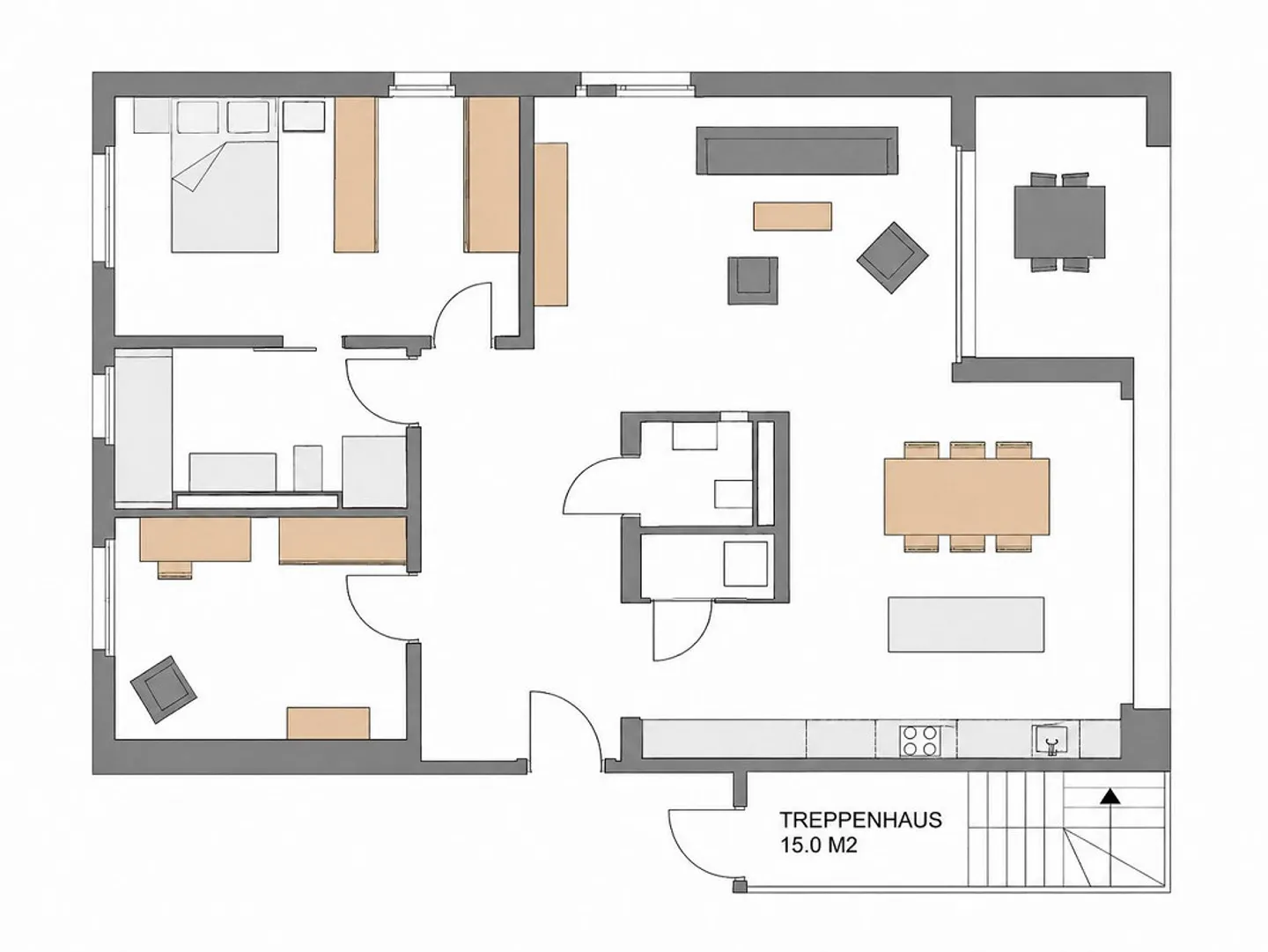 Helle 3.5-Zimmer-Wohnung mit Balkon und schöner Aussicht in Dornach - Photo 11 of 11