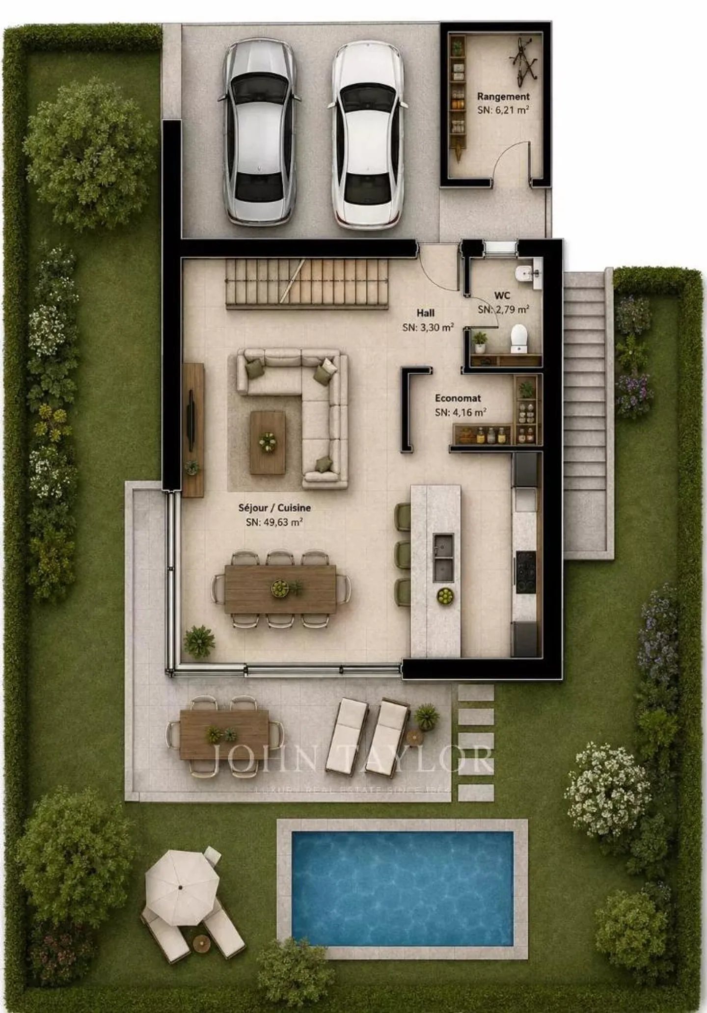 Villa contemporaine à Coinsins - Photo 2 sur 8