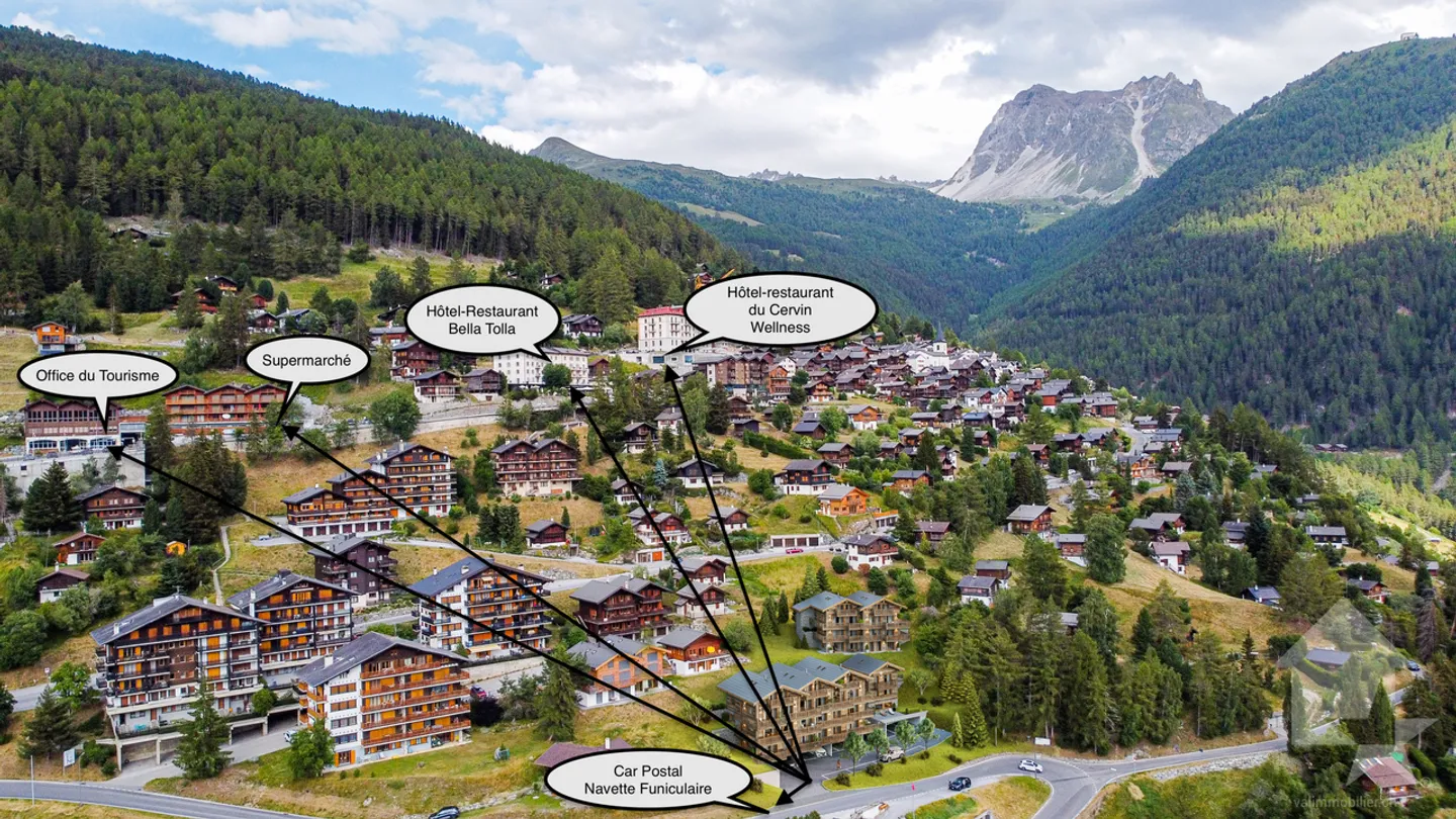 Unico a St-Luc: splendido appartamento nuovo con tutti i comfort - Foto 13 di 13