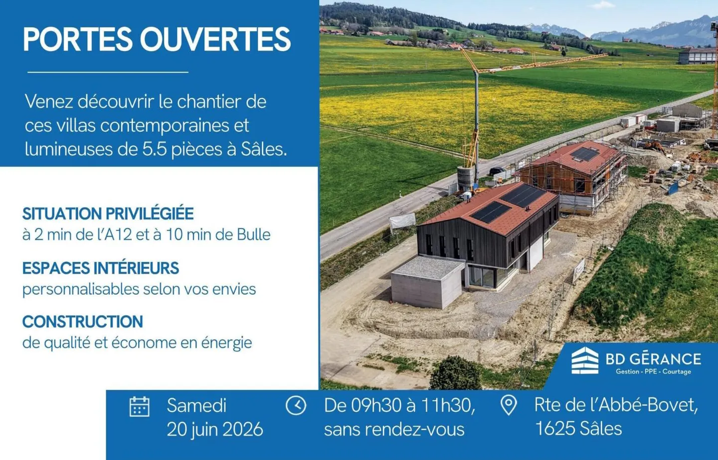 Nouvelles Villas Jumelées à Sâles - Photo 1 sur 8