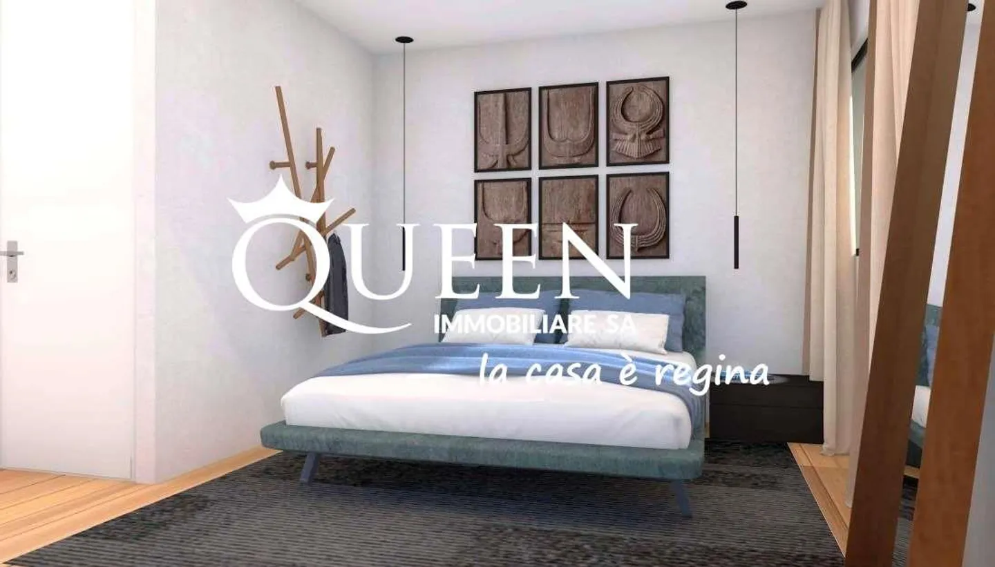 Vernate: new realization, 3.5-room apartment, 130 m², portico - Photo 8 of 10