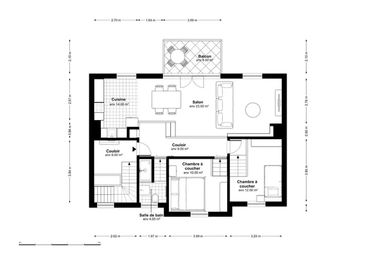 Charmante Wohnung in Morges - Foto 6 von 6