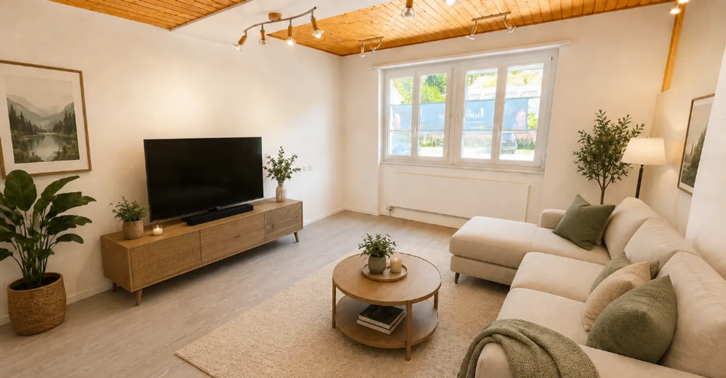 4-room apartment in the heart of the medieval city of Saint-Ursanne - Photo 1 of 9
