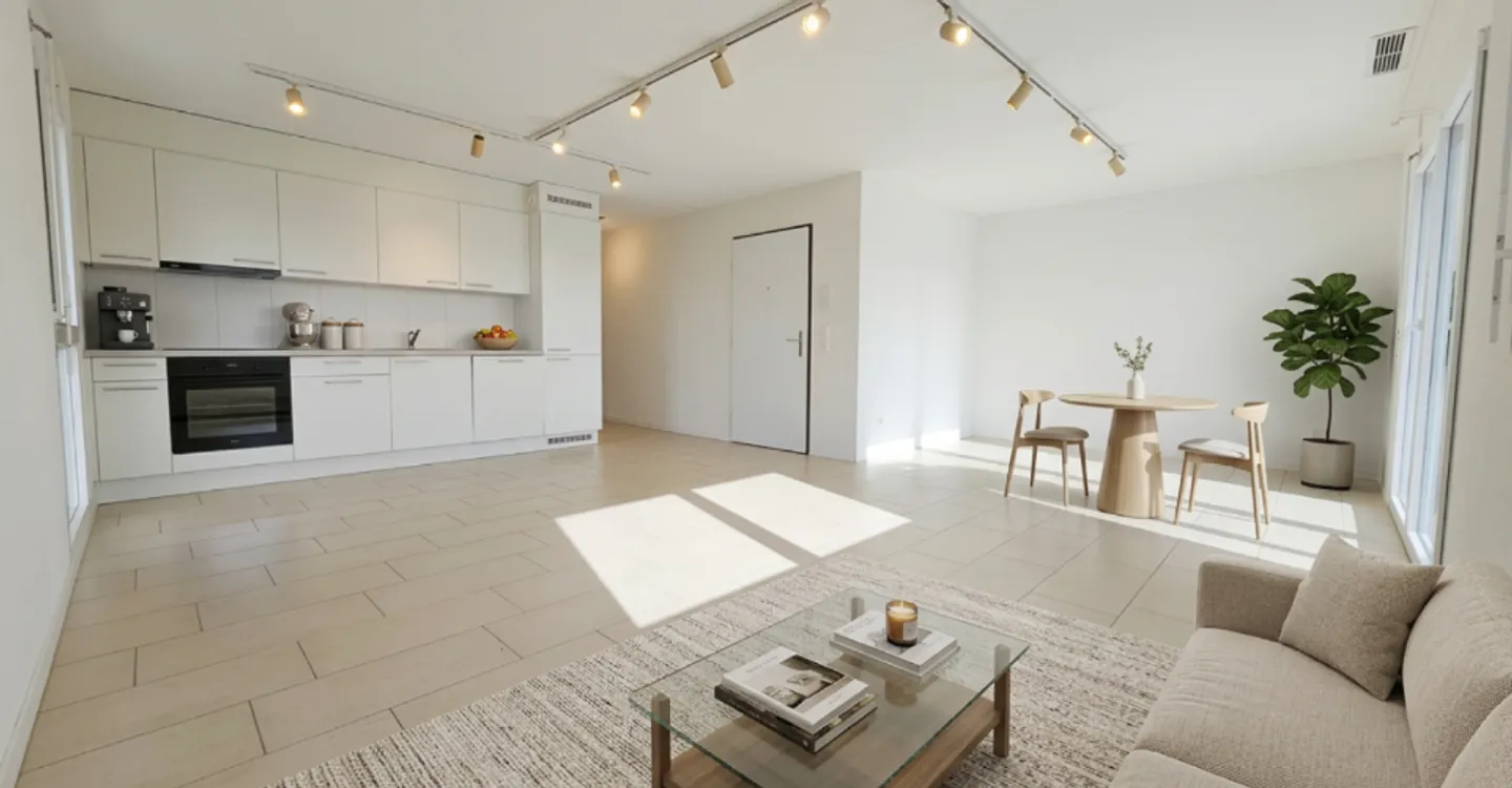 Eine 4.0-Zimmer-Familienwohnung im Herzen des Val-de-Ruz - Foto 1 von 6