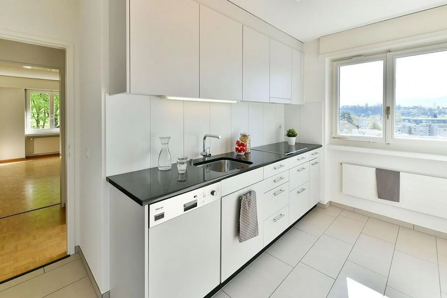 LOUER SANS CAUTION - Appartement en attique avec terrasse et vue sur le lac - Photo 2 sur 5
