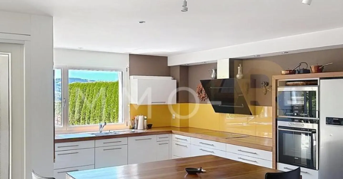 Spacieux appartement -  terrasse, jardin  vue dégagée sur le Moléson - Foto 1 di 12