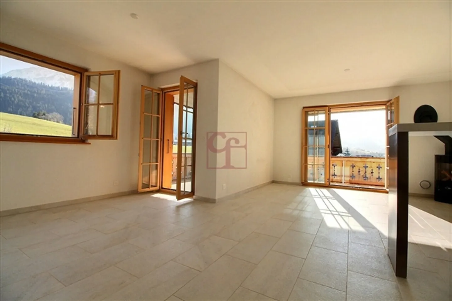 Château-d'Oex - Bellissimo appartamento di 4,5 stanze con grande balcone - Foto 3 di 12