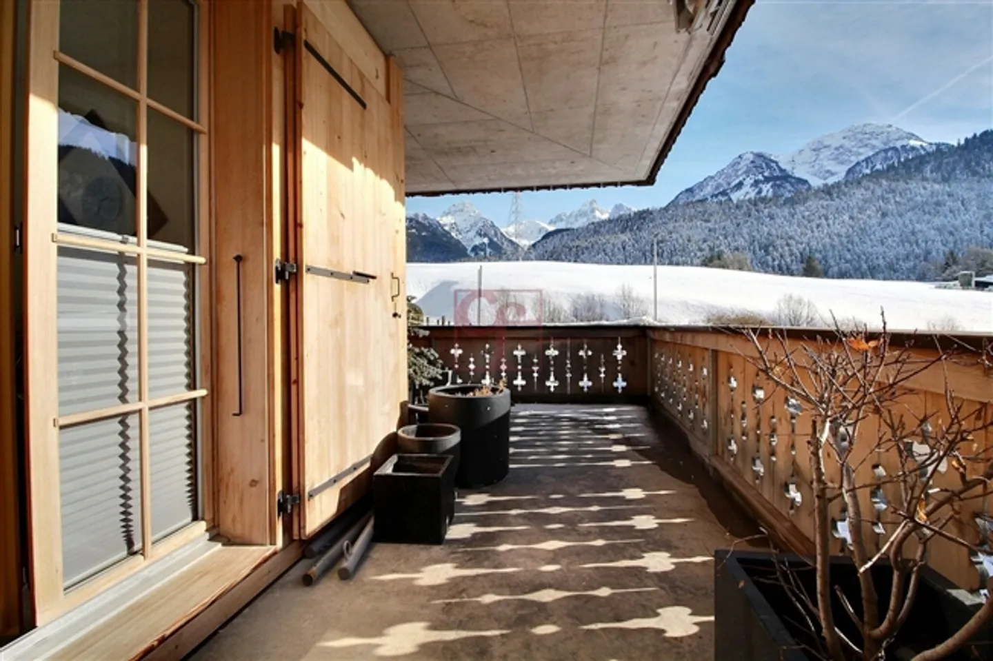 Château-d'Oex - Bellissimo appartamento di 4,5 stanze con grande balcone - Foto 6 di 12