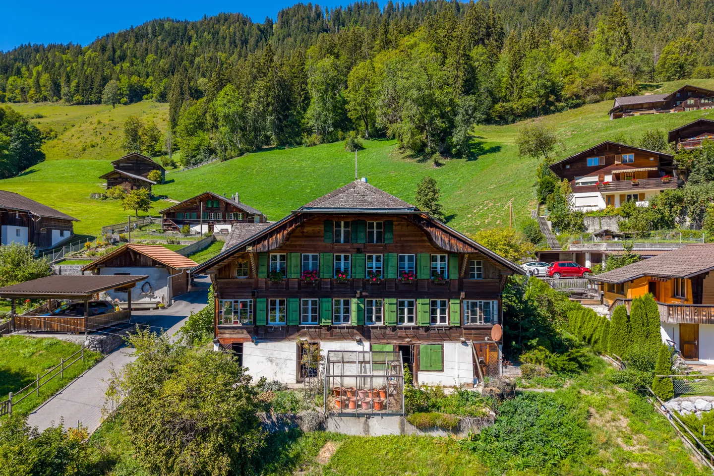 Simmental Farmhouse with Two Apartments and Free Mountain View - Photo 1 of 12