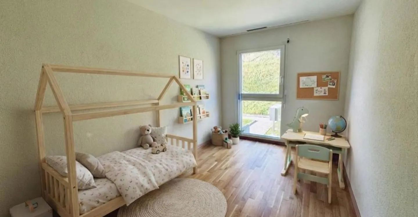 Angenehme 3,0 Zimmer von 67 m² in Cernier - Zwischen Natur und Annehmlichkeiten - Foto 4 von 6