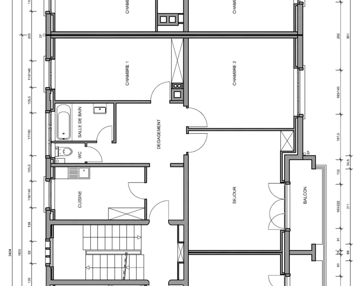3,5-Zimmer-Wohnung in der Nähe des Sees und aller Annehmlichkeiten! - Foto 12 von 12