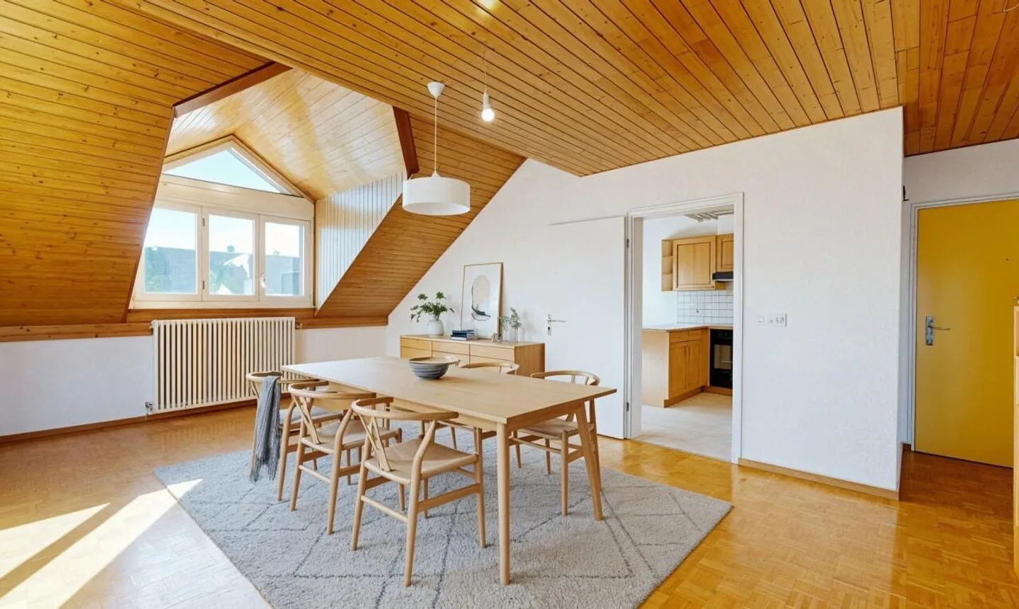 Duplex spacieux en attique près de la gare - Photo 3 sur 11