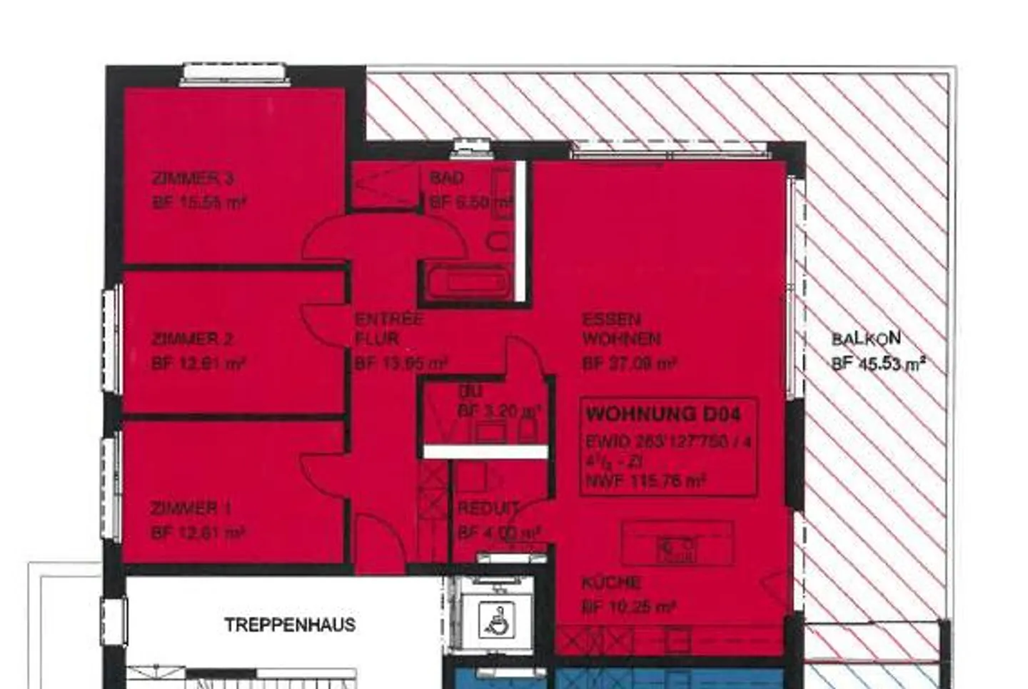 Appartamento moderno di 4,5 stanze - Foto 5 di 5