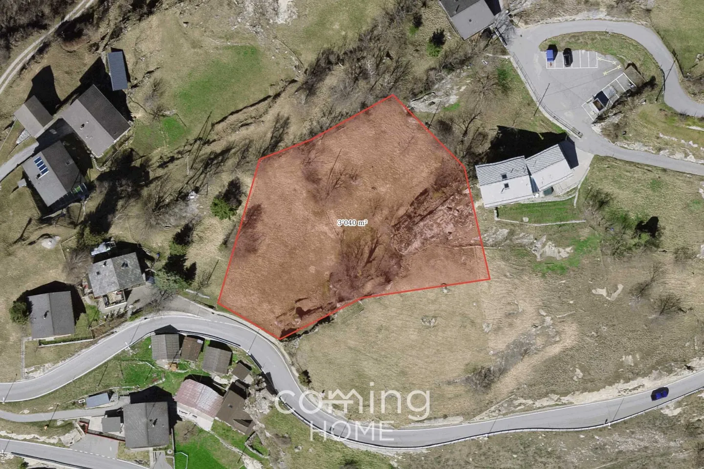 Sunny building plot with beautiful views in Eggerberg - Photo 1 of 4