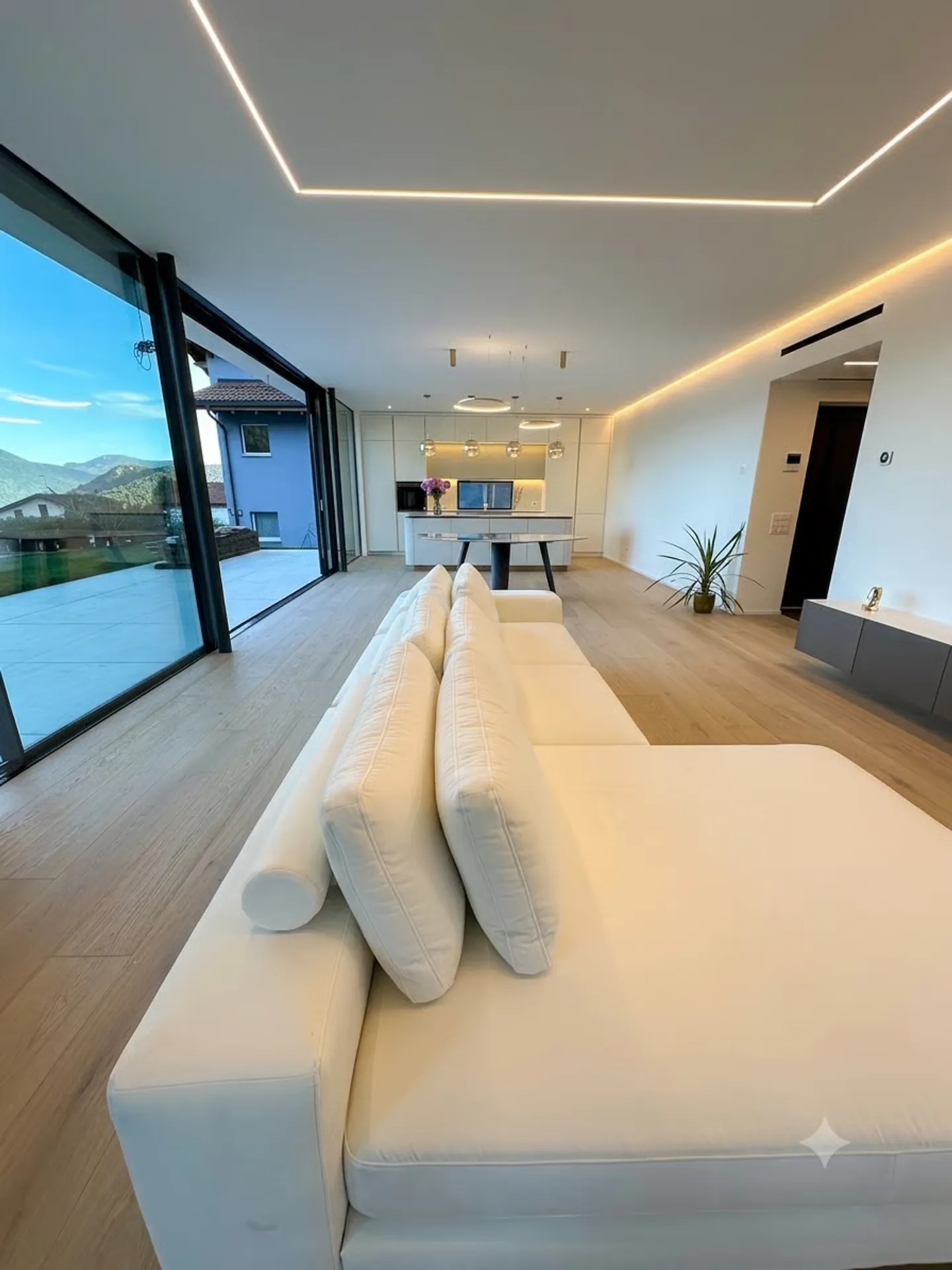 Appartement avec 4,5 pièces dans un nouveau bâtiment avec espace bien-être privé et vue sur le lac - Photo 8 sur 17