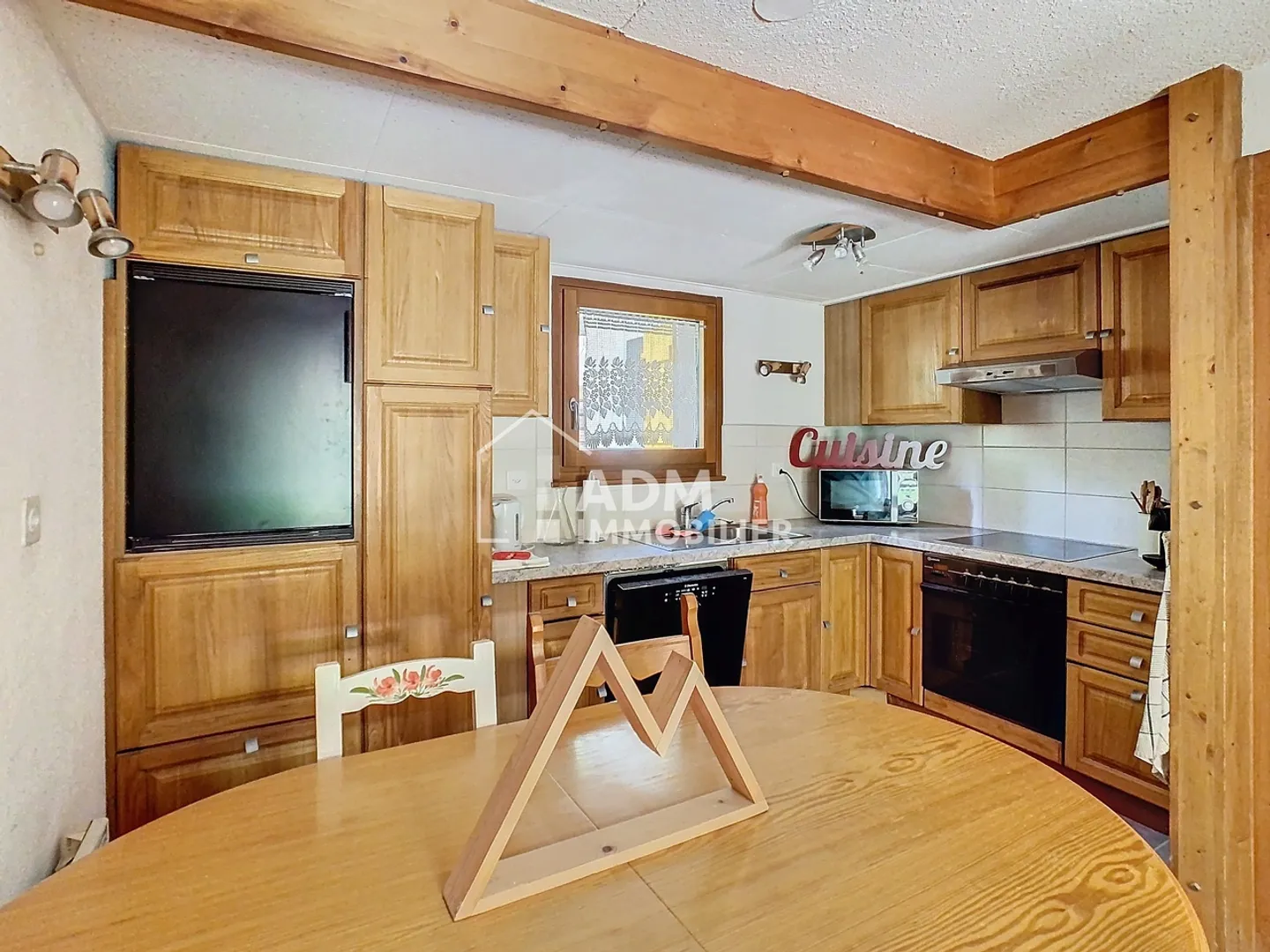 «Ovronnaz, appartement 3.5 pièces rez jardin dans un chalet» - Photo 3 sur 8