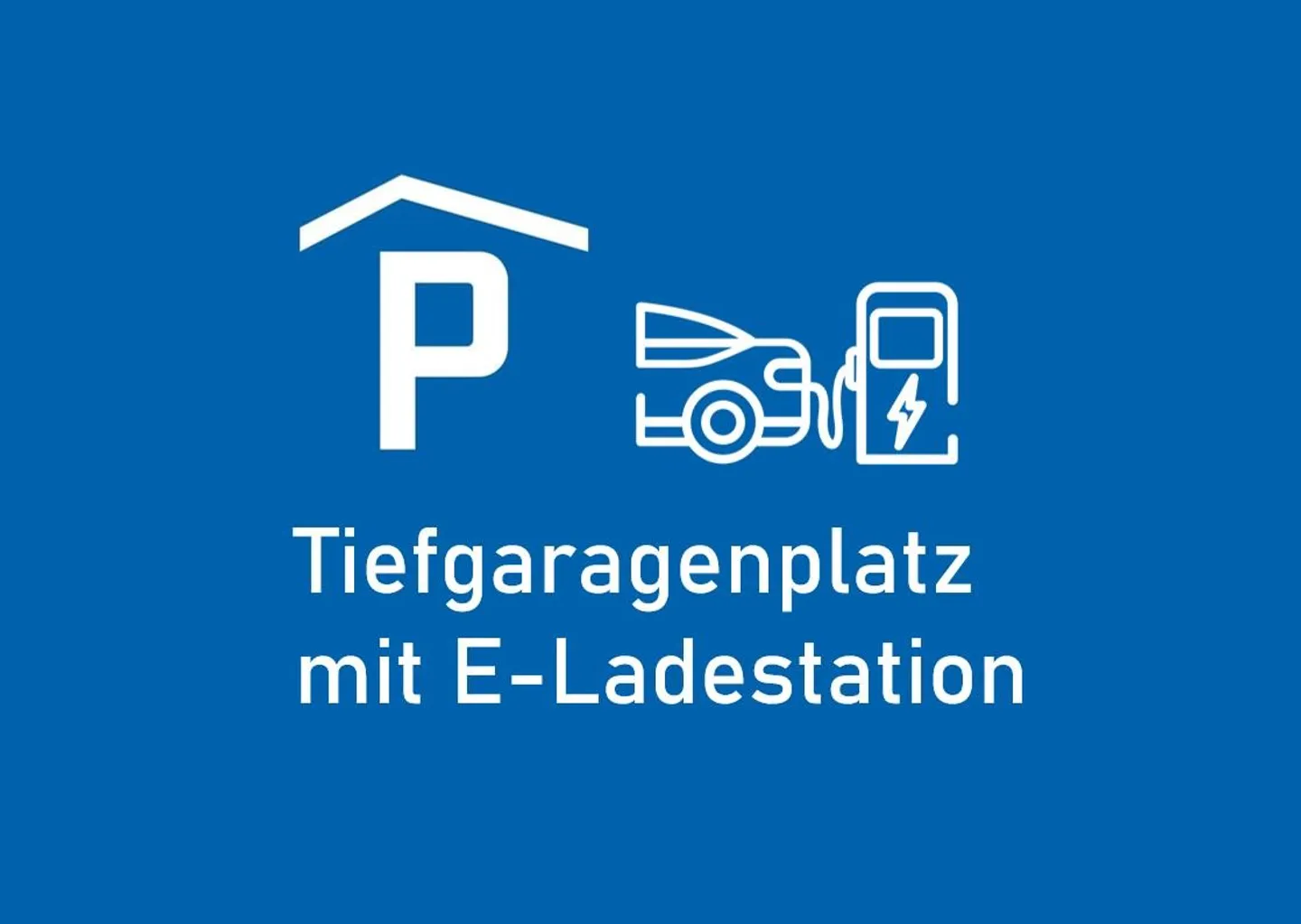 Place de parking souterrain avec station de recharge E - Photo 1 sur 1
