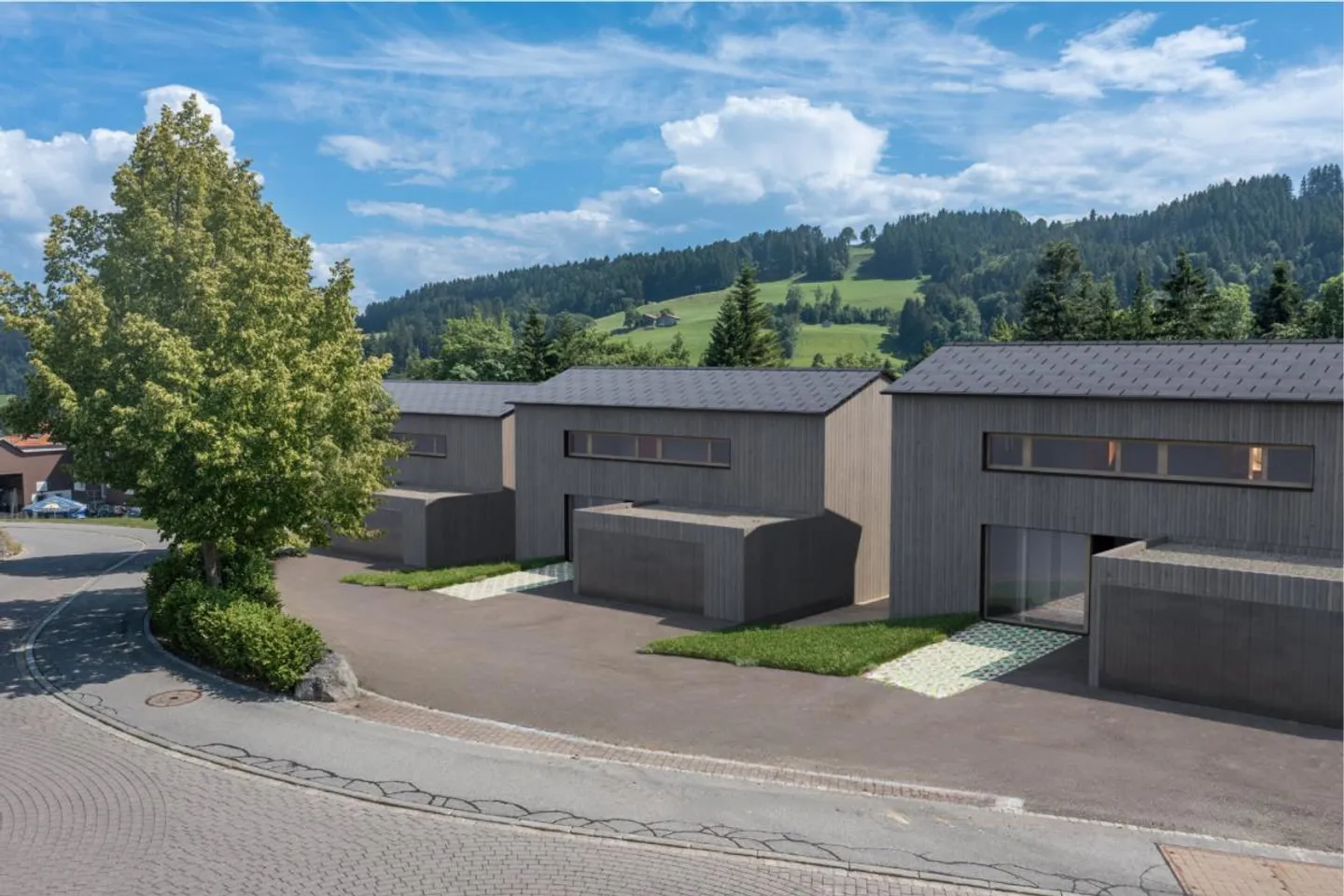 Casa unifamiliare di nuova costruzione in moderna costruzione in legno - Foto 8 di 11