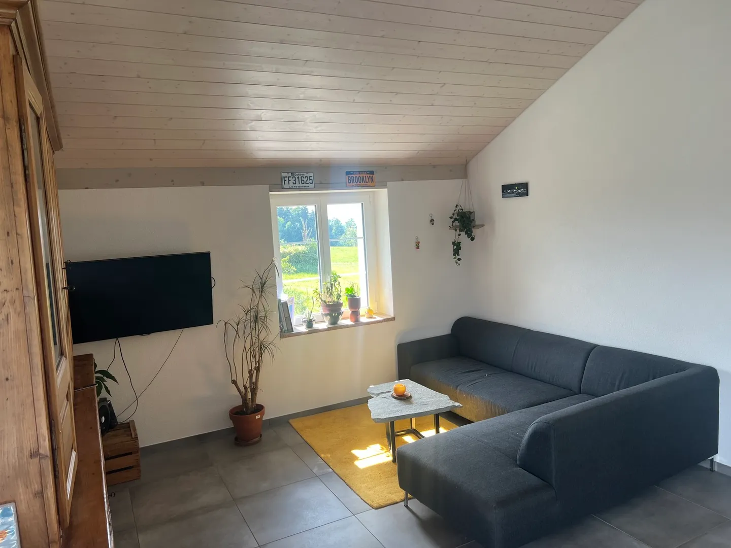 APPARTEMENT 3 PIÈCES À LES BOIS (JU), MEUBLÉ, DURÉE DÉTERMINÉE - Photo 1 sur 4