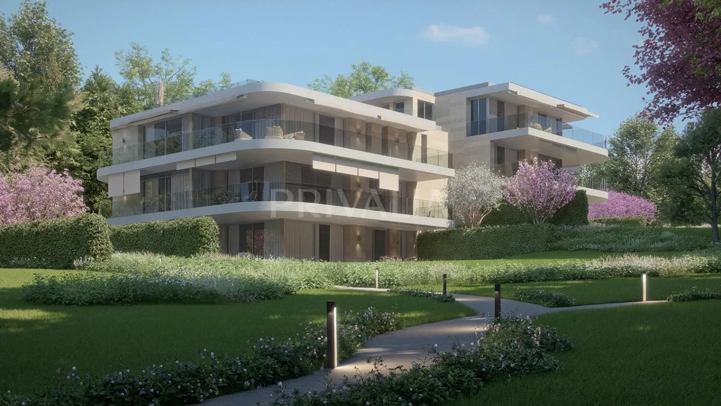 Magnifico appartamento di 362m2 PPE con grande terrazza e giardino privato - Foto 2 di 2