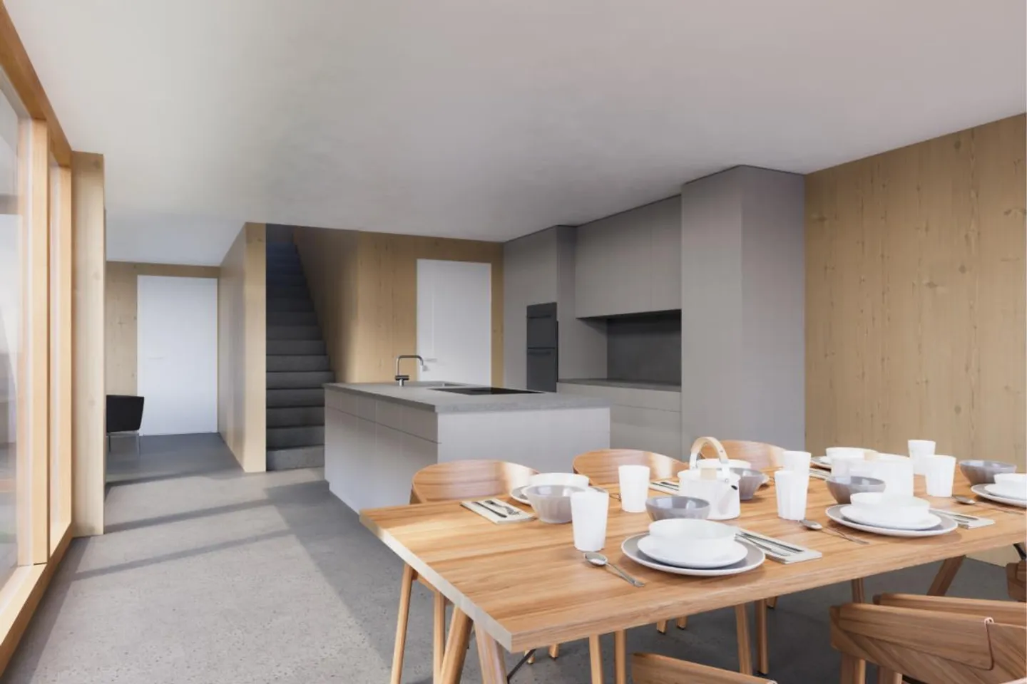 Casa unifamiliare di nuova costruzione in moderna costruzione in legno - Foto 5 di 12
