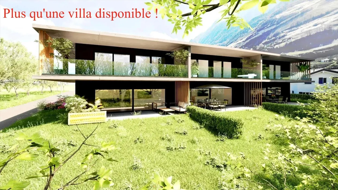 Magnifique villa neuve à Saxon - Photo 1 sur 5