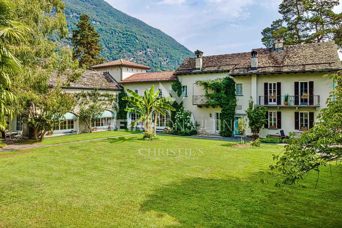 Stupenda villa con grande parco e casa per gli ospiti in vendita a Cugnasco - Foto 12 di 13