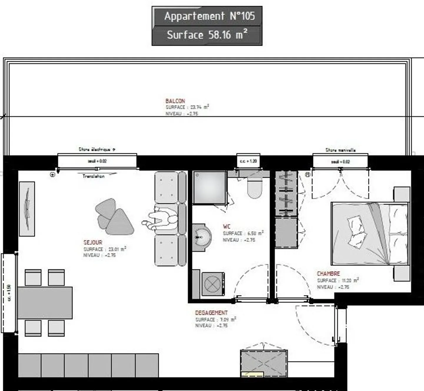 Appartamento 2.5 stanze - Foto 7 di 7