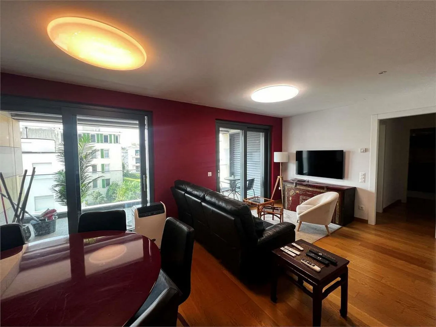 Massagno  Appartamento Arredato di 3.5 Locali con Vista Lago Parziale - Foto 4 di 9