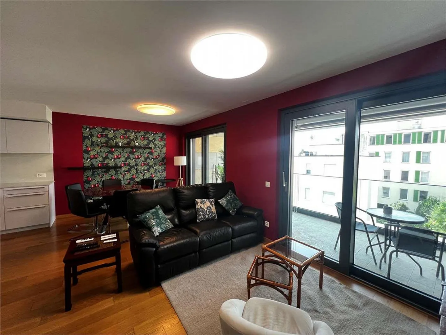 Massagno  Appartamento Arredato di 3.5 Locali con Vista Lago Parziale - Foto 3 di 9