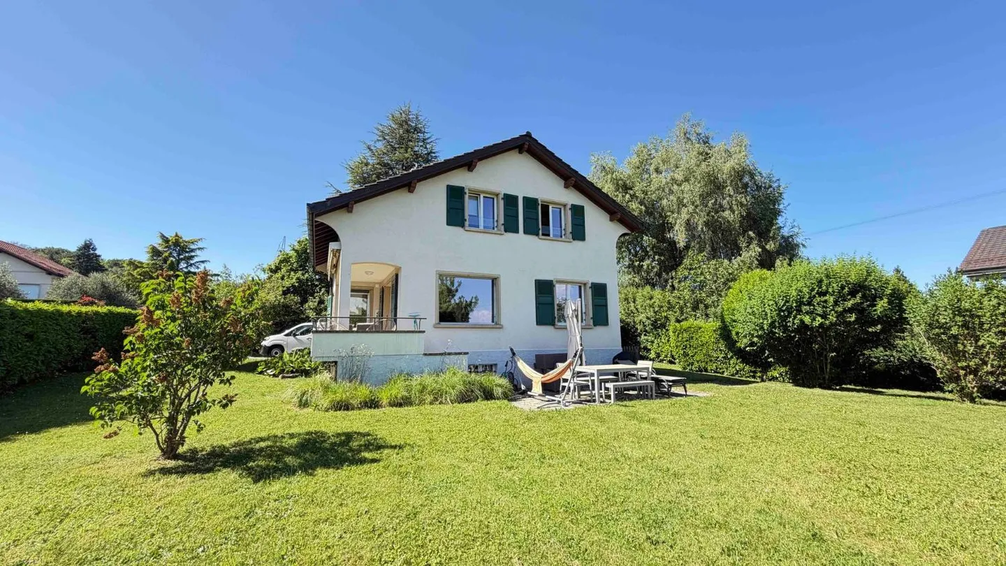 In affitto – Villa indipendente 4,5 locali con giardino, terrazza e vista lago – Aubonne - Foto 11 di 11