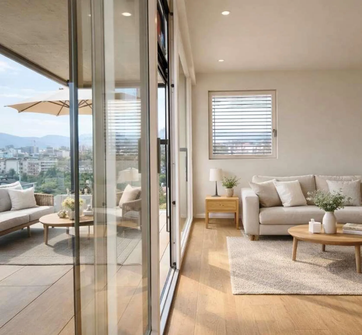 Elegantes Apartment mit Terrasse - Foto 2 von 13