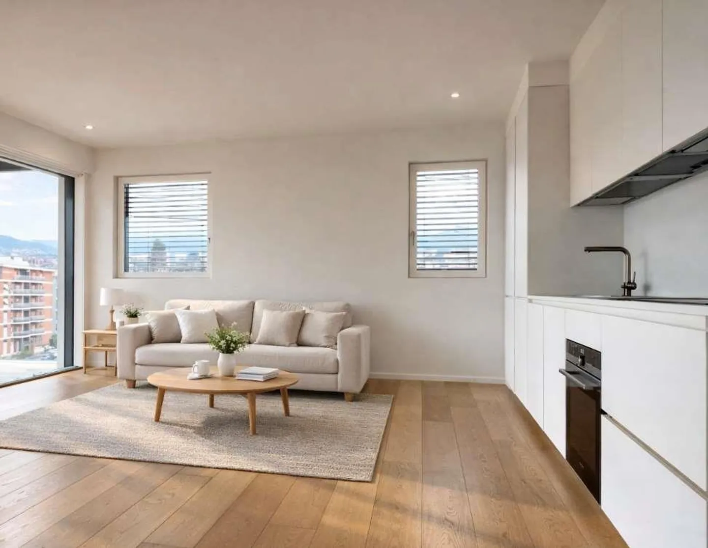 Elegantes Apartment mit Terrasse - Foto 4 von 13