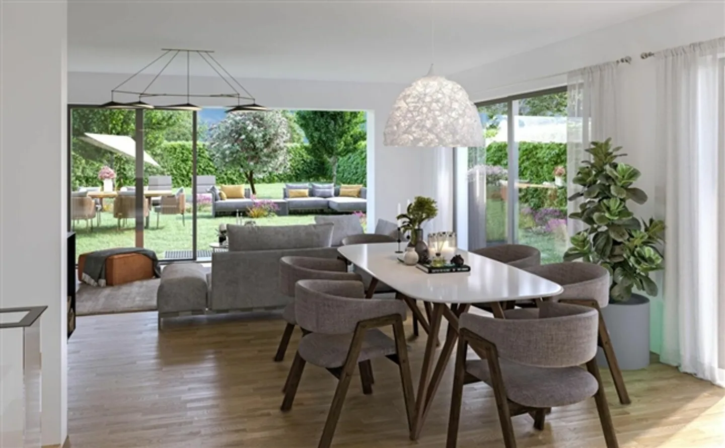 Charmante Wohnung mit Seeblick - Foto 3 von 6